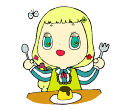 Meganeko family sticker #7271252