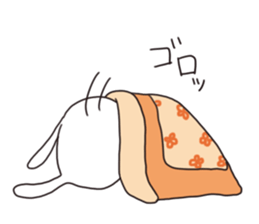Have good night Gora rabbit sticker #7271666