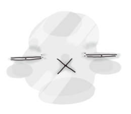 Have good night Gora rabbit sticker #7271669