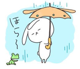 Have good night Gora rabbit sticker #7271676