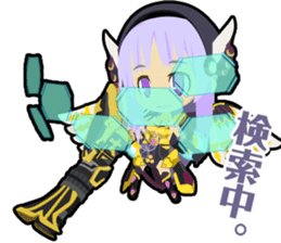 Waguruma Sticker (Throne) sticker #7272251