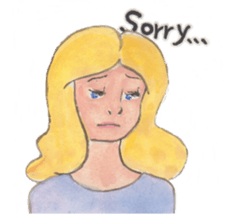 Mermaid Celine (English) sticker #7272259