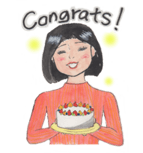 Mermaid Celine (English) sticker #7272260