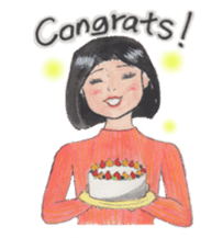 Mermaid Celine (English) sticker #7272260