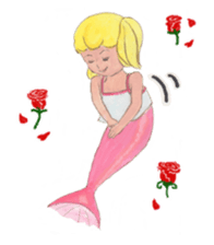 Mermaid Celine (English) sticker #7272263