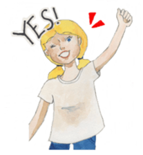 Mermaid Celine (English) sticker #7272266