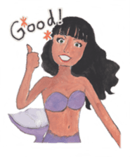 Mermaid Celine (English) sticker #7272267