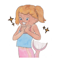 Mermaid Celine (English) sticker #7272268