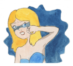 Mermaid Celine (English) sticker #7272269