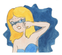 Mermaid Celine (English) sticker #7272269