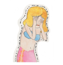 Mermaid Celine (English) sticker #7272270