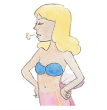 Mermaid Celine (English) sticker #7272271