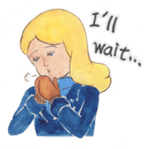 Mermaid Celine (English) sticker #7272274