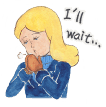 Mermaid Celine (English) sticker #7272274