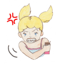 Mermaid Celine (English) sticker #7272278