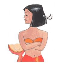 Mermaid Celine (English) sticker #7272279