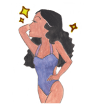 Mermaid Celine (English) sticker #7272280