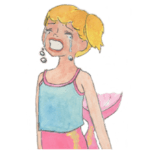 Mermaid Celine (English) sticker #7272281