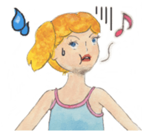 Mermaid Celine (English) sticker #7272282