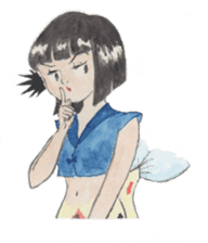 Mermaid Celine (English) sticker #7272287