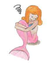 Mermaid Celine (English) sticker #7272288