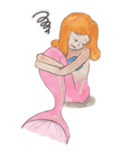 Mermaid Celine (English) sticker #7272288