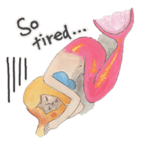 Mermaid Celine (English) sticker #7272289