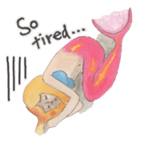 Mermaid Celine (English) sticker #7272289