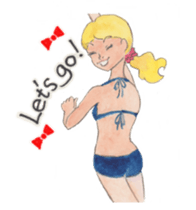 Mermaid Celine (English) sticker #7272293