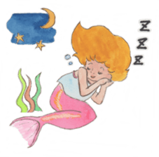 Mermaid Celine (English) sticker #7272295