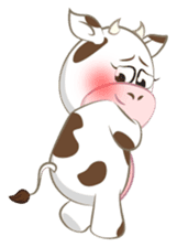Miley the cow sticker #7272380