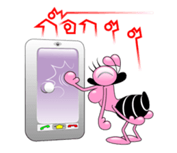 Tanoy Joy&Joke No.8 say said said2(Thai) sticker #7272736