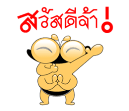 Tanoy Joy&Joke No.8 say said said2(Thai) sticker #7272738