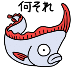 Sticker of the deep sea creature 2 sticker #7272821
