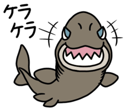 Sticker of the deep sea creature 2 sticker #7272828