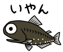 Sticker of the deep sea creature 2 sticker #7272834