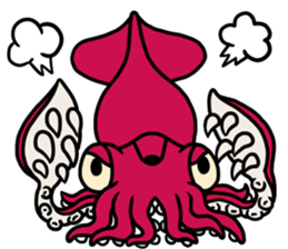 Sticker of the deep sea creature 2 sticker #7272837