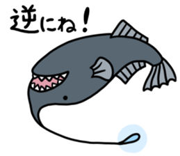 Sticker of the deep sea creature 2 sticker #7272844