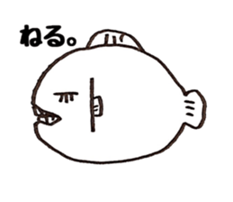 Jiro and Saburo and fish sticker #7273753