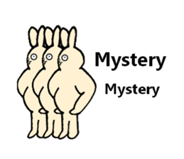 Insolent sticker of the fat rabbit sticker #7273851