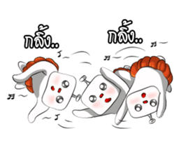 Bonlin egg & GJ pumpkin (Thai Edition) sticker #7274620