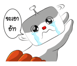 Bonlin egg & GJ pumpkin (Thai Edition) sticker #7274624