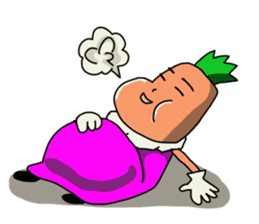 Carrot's Adventure in Vegetable Land 5 sticker #7274706