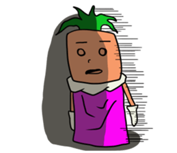 Carrot's Adventure in Vegetable Land 5 sticker #7274712