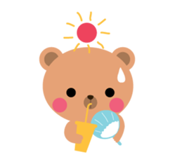 call me bear sticker #7275385