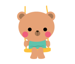 call me bear sticker #7275386