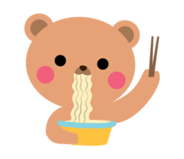 call me bear sticker #7275389