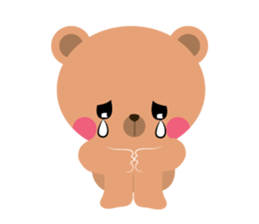 call me bear sticker #7275399