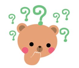 call me bear sticker #7275406