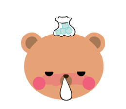 call me bear sticker #7275408